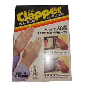 The Clapper Vintage 1984 Clap On Clap Off Brand New Sealed Joseph Enterprises